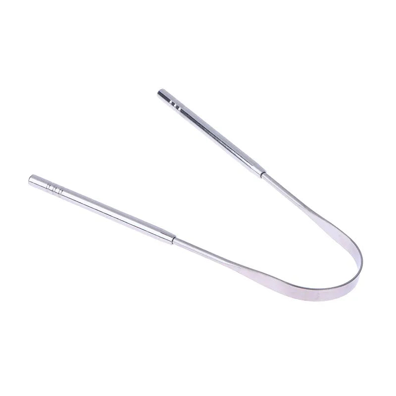 2PCS Steel Tongue Scraper